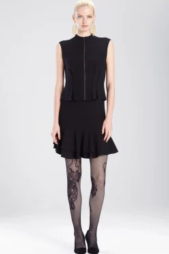 Natori Tights-Scroll Net Tights
