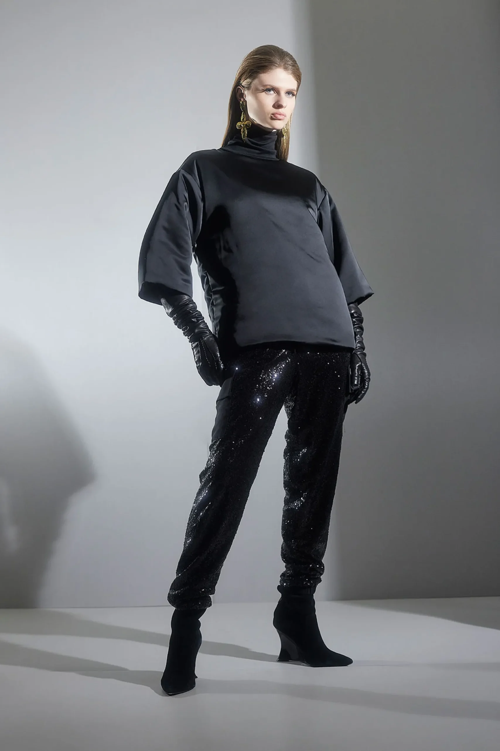 Natori Pants, Skirts & Shorts-Sequins Cargo Joggers
