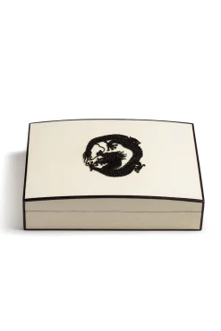 Natori Home Accents-Shagreen Dragon Box