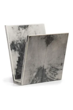 Natori Home Accents-Shagreen Magazine Rack