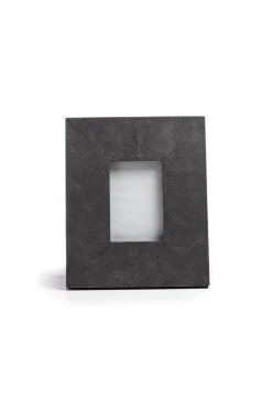 Natori Home Accents-Shagreen Single Photo Frame