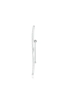 Natori Brooches|Shangri-La-Shangri-La Brushstroke 14k Gold And Diamond Brooch