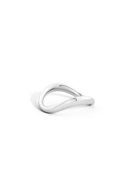 Natori Rings|Shangri-La-Shangri-La Brushstroke 14K Gold Stacking Ring
