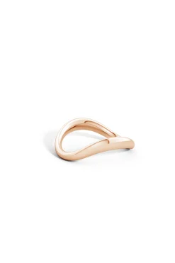 Natori Rings|Shangri-La-Shangri-La Brushstroke 14K Gold Stacking Ring