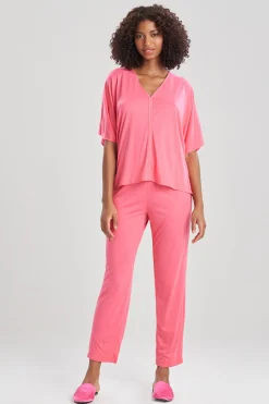 Natori Plus Sizes|Pajama Sets-Shangri-La Caftan PJ