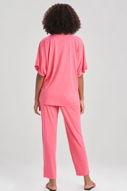 Natori Plus Sizes|Pajama Sets-Shangri-La Caftan PJ