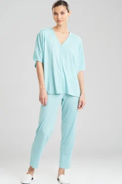 Natori Plus Sizes|Pajama Sets-Shangri-La Caftan PJ