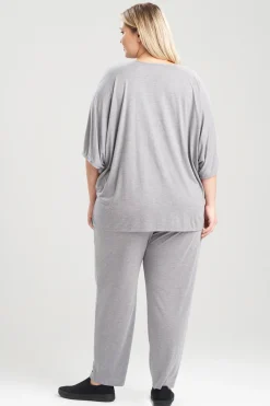 Natori Plus Sizes|Pajama Sets-Shangri-La Caftan PJ