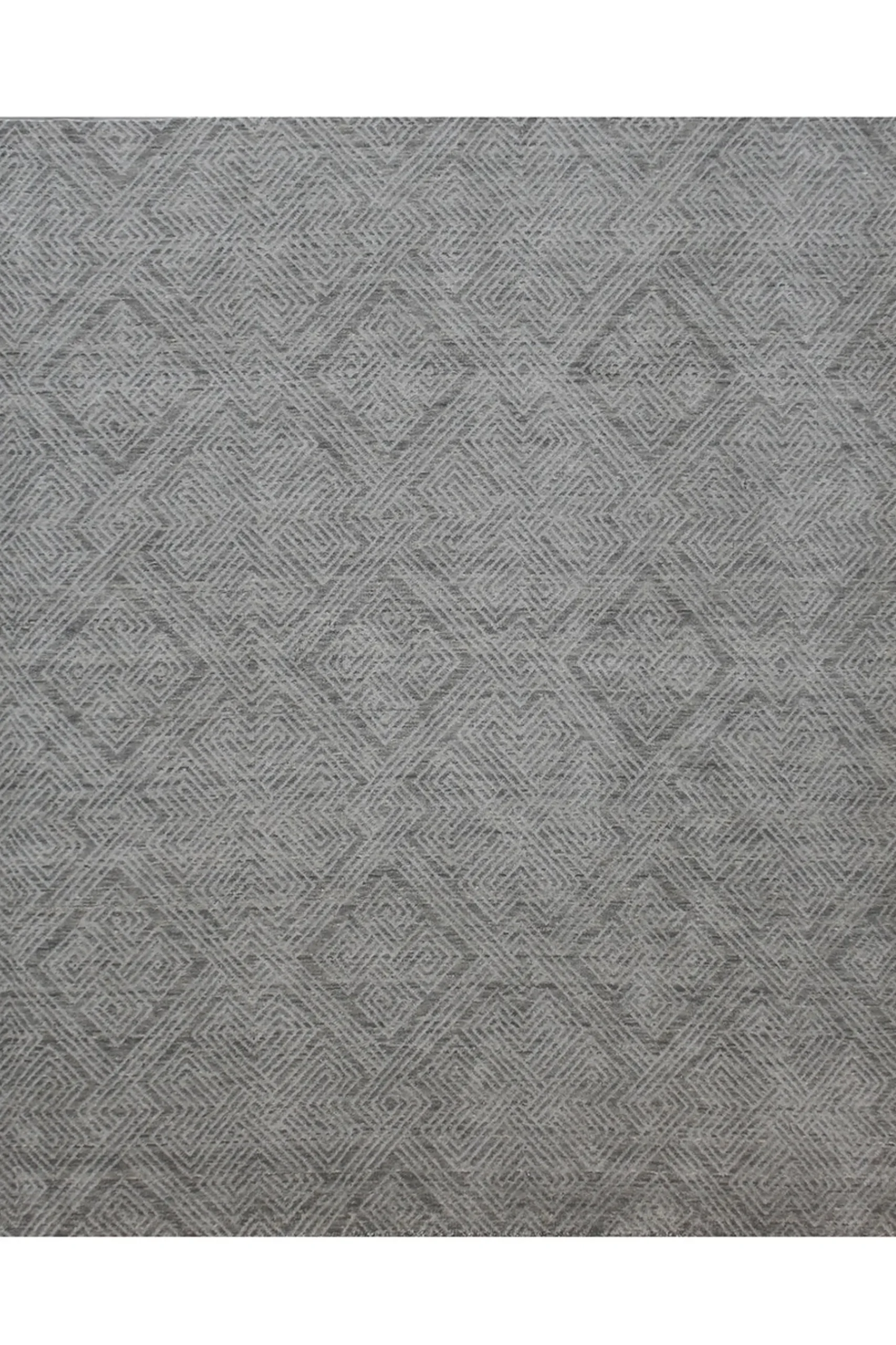 Natori Rugs-Shangri-La- Interlock Gray Tones Rug
