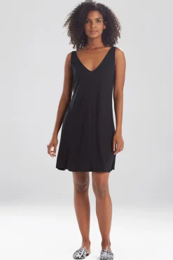 Natori Chemises-Shangri-La TENCEL™ V-Neck Chemise