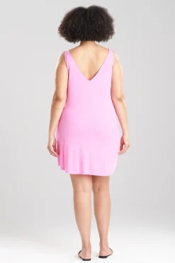 Natori Chemises-Shangri-La TENCEL™ V-Neck Chemise