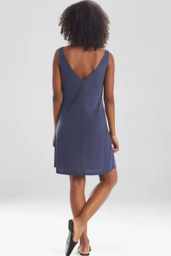 Natori Chemises-Shangri-La TENCEL™ V-Neck Chemise