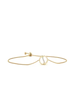 Natori Bracelets|Shangri-La-Shangri-La Yin-Yang 14K Gold And Diamond Bolo Bracelet