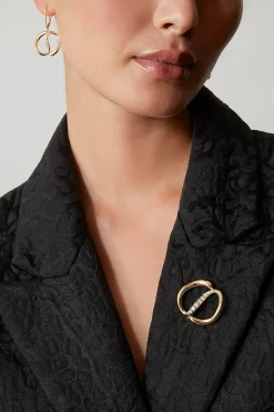 Natori Earrings|Shangri-La-Shangri-La Yin-Yang 14K Gold And Diamond Dangle Earrings
