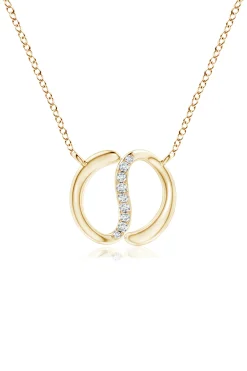 Natori Necklaces|Shangri-La-Shangri-La Yin-Yang 14K Gold And Diamond Chain Pendant Necklace