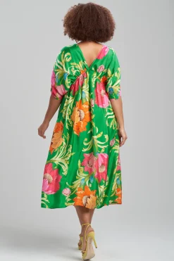 Natori Dresses|Wedding Guest Dresses-Shinjo Obi Silk Kimono Dress