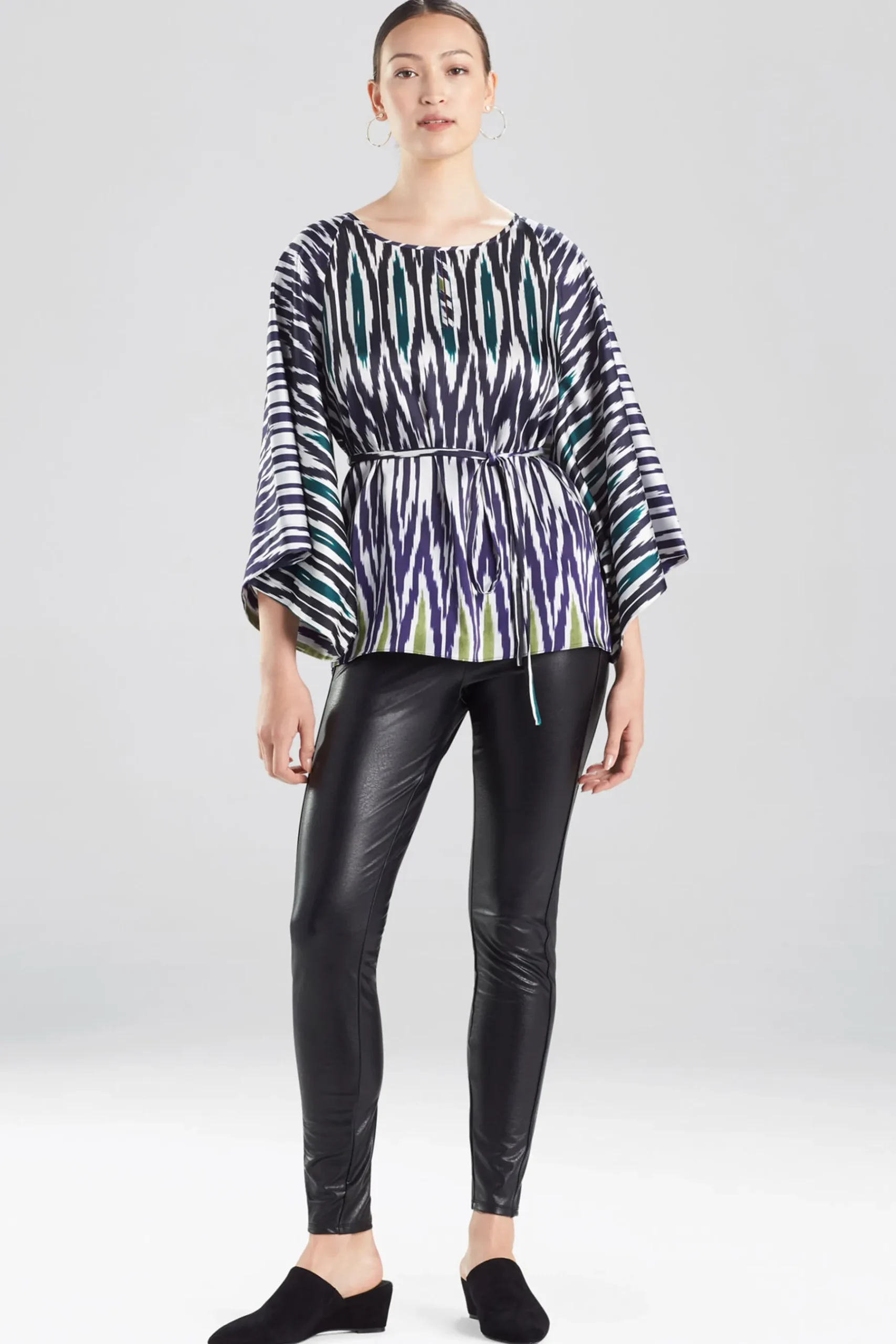 Natori Tops, Shirts & Tunics-Shirin-Ombre Satin Butterfly Blouse