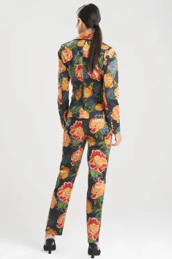 Natori Jackets & Outerwear-Shugo Cotton Sateen Blazer Jacket