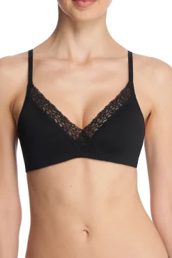 Natori Underwire Bras-Simply Lace Contour Plunge Underwire Bra