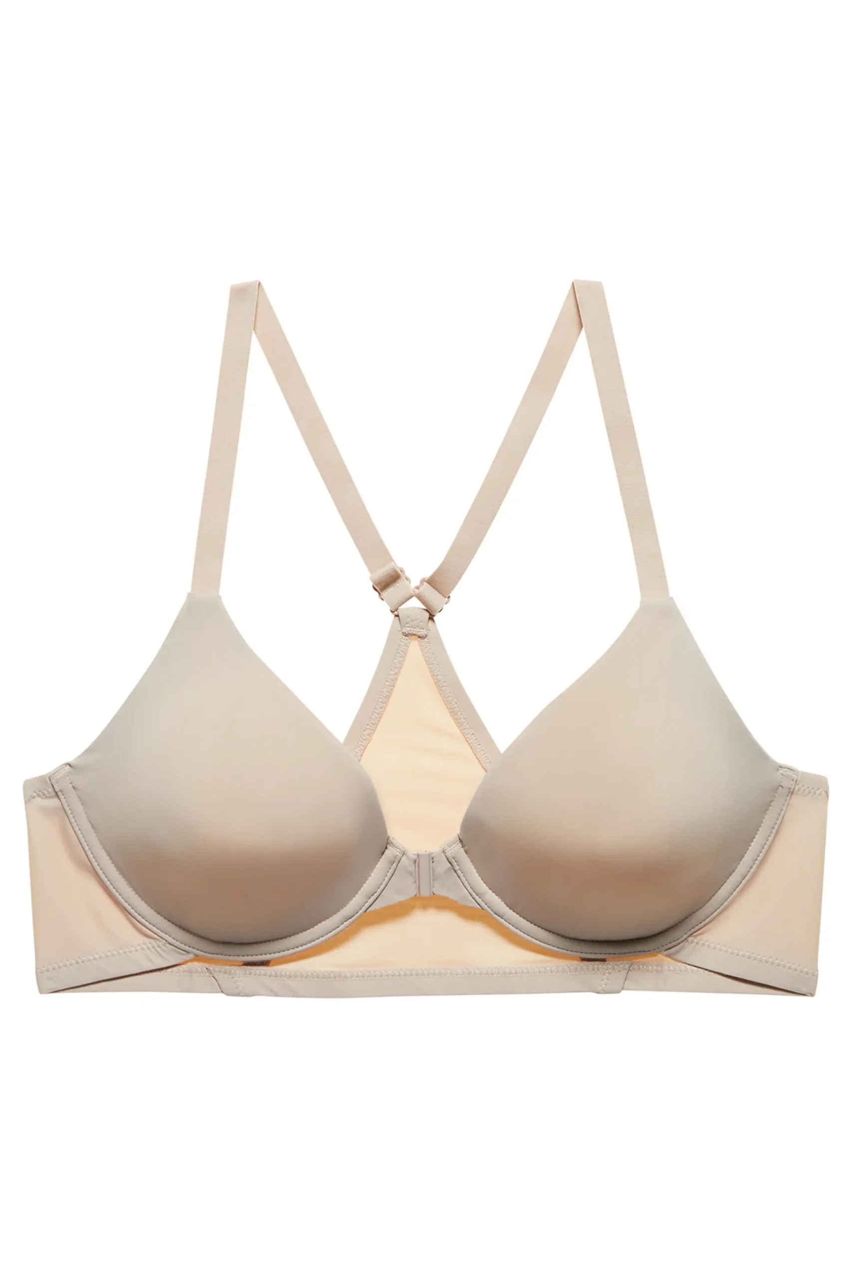Natori Underwire Bras|Full-Coverage Bras-Smooth Comfort Full Fit Front Close Underwire Bra