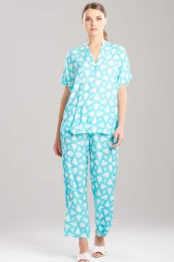 Natori Pajama Sets-Soho Geo Challis PJ