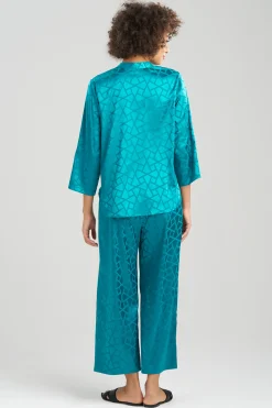 Natori Pajama Sets-Soho Geo Jacquard PJ