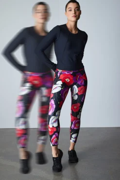 Natori Pants, Leggings & Shorts|Athleisure-Solstice Cropped Leggings