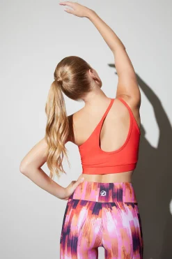 Natori Tops|Athleisure-Solstice One Shoulder Crop Top