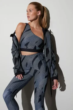 Natori Tops|Athleisure-Solstice One Shoulder Crop Top