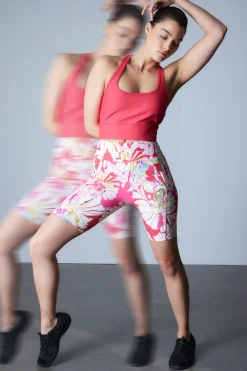 Natori Tops|Athleisure-Solstice T-Back Crop Top