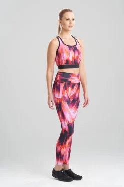 Natori Tops|Athleisure-Solstice T-Back Crop Top