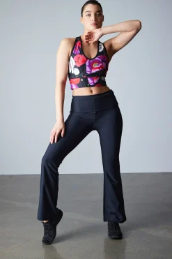 Natori Tops|Athleisure-Solstice V-Cropped Top