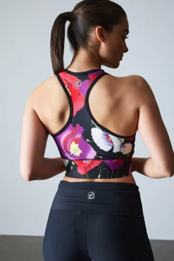 Natori Tops|Athleisure-Solstice V-Cropped Top