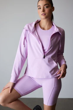 Natori Tops|Athleisure-Solstice Zip Pop Over Top