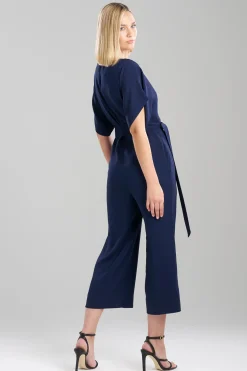 Natori Jumpsuits-Stretch Crepe Jumpsuit
