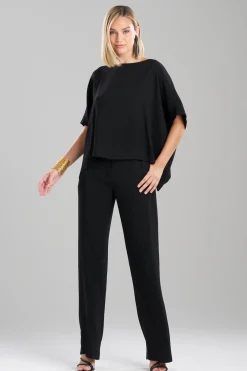 Natori Essentials|Tops, Shirts & Tunics-Stretch Crepe Top