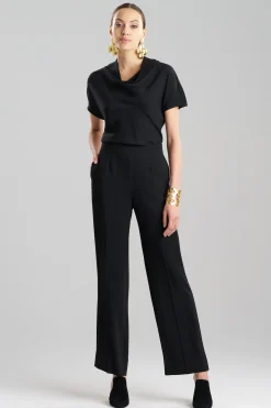 Natori Pants, Skirts & Shorts-Stretch Crepe Trousers