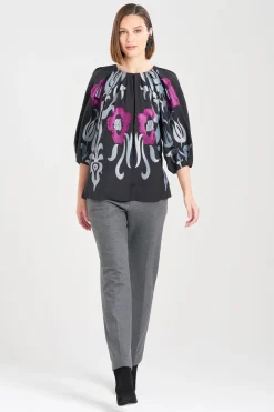 Natori Tops, Shirts & Tunics-Suzani Jacquard Top