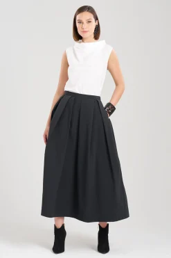 Natori Pants, Skirts & Shorts-Taffeta Maxi Skirt