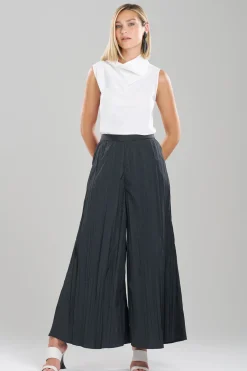 Natori Pants, Skirts & Shorts-Taffeta Plisse Pants
