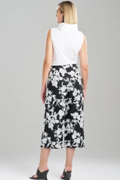 Natori Pants, Skirts & Shorts-Tangier Embroidered Cotton Pants