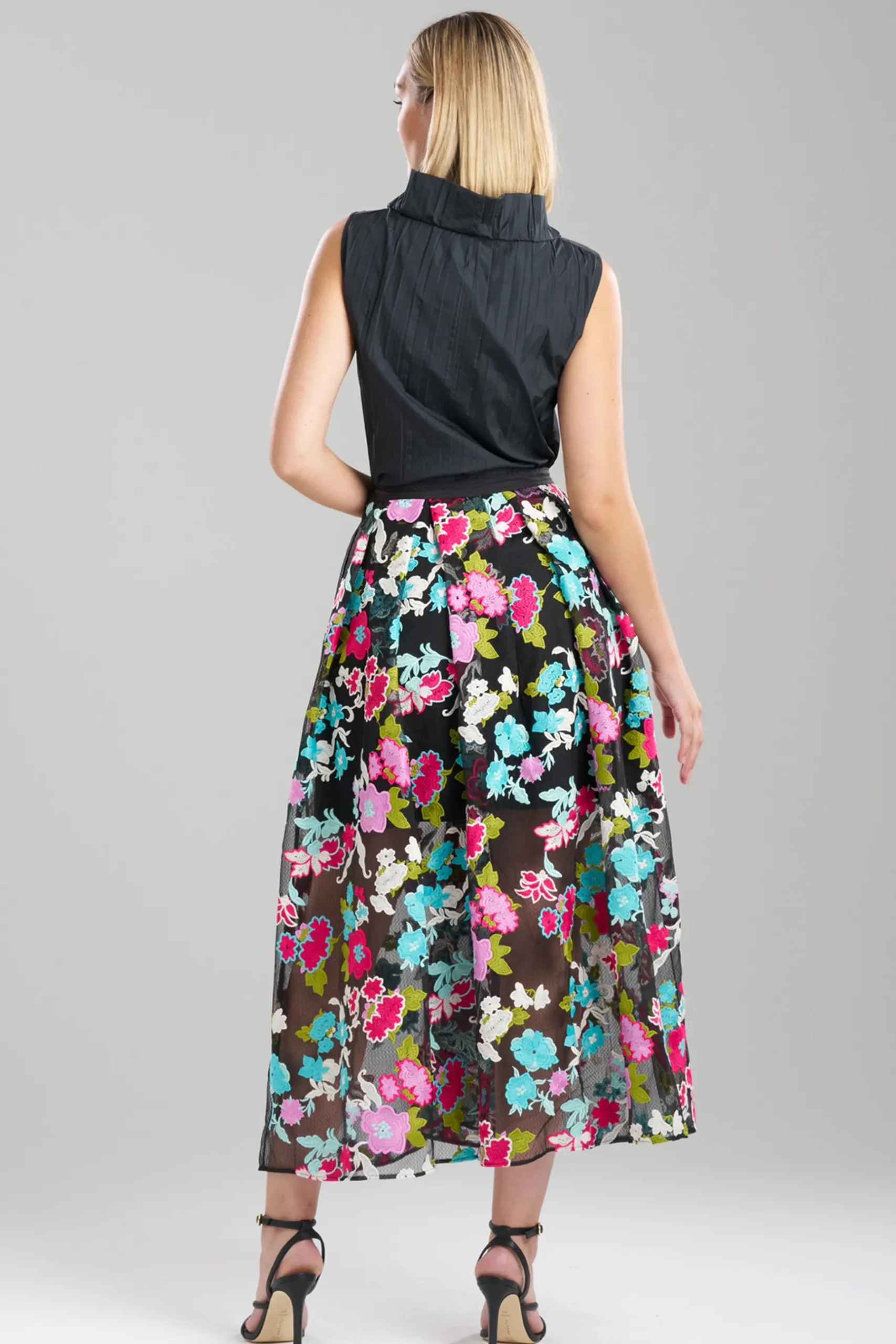 Natori Pants, Skirts & Shorts-Tangier Embroidered Tulle Maxi Skirt