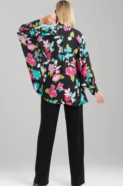 Natori Tops, Shirts & Tunics-Tangier Printed Silk Georgette Top