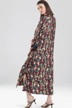 Natori Caftans|Caftan Dresses-Tea Garden Caftan