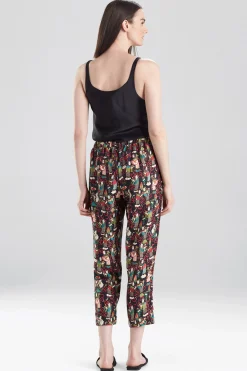 Natori Pajama Bottoms-Tea Garden Pants