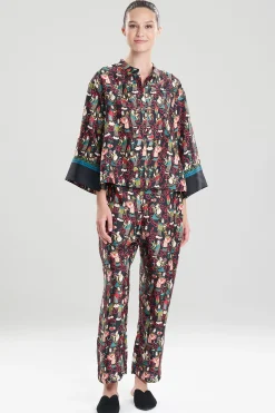 Natori Pajama Sets-Tea Garden PJ