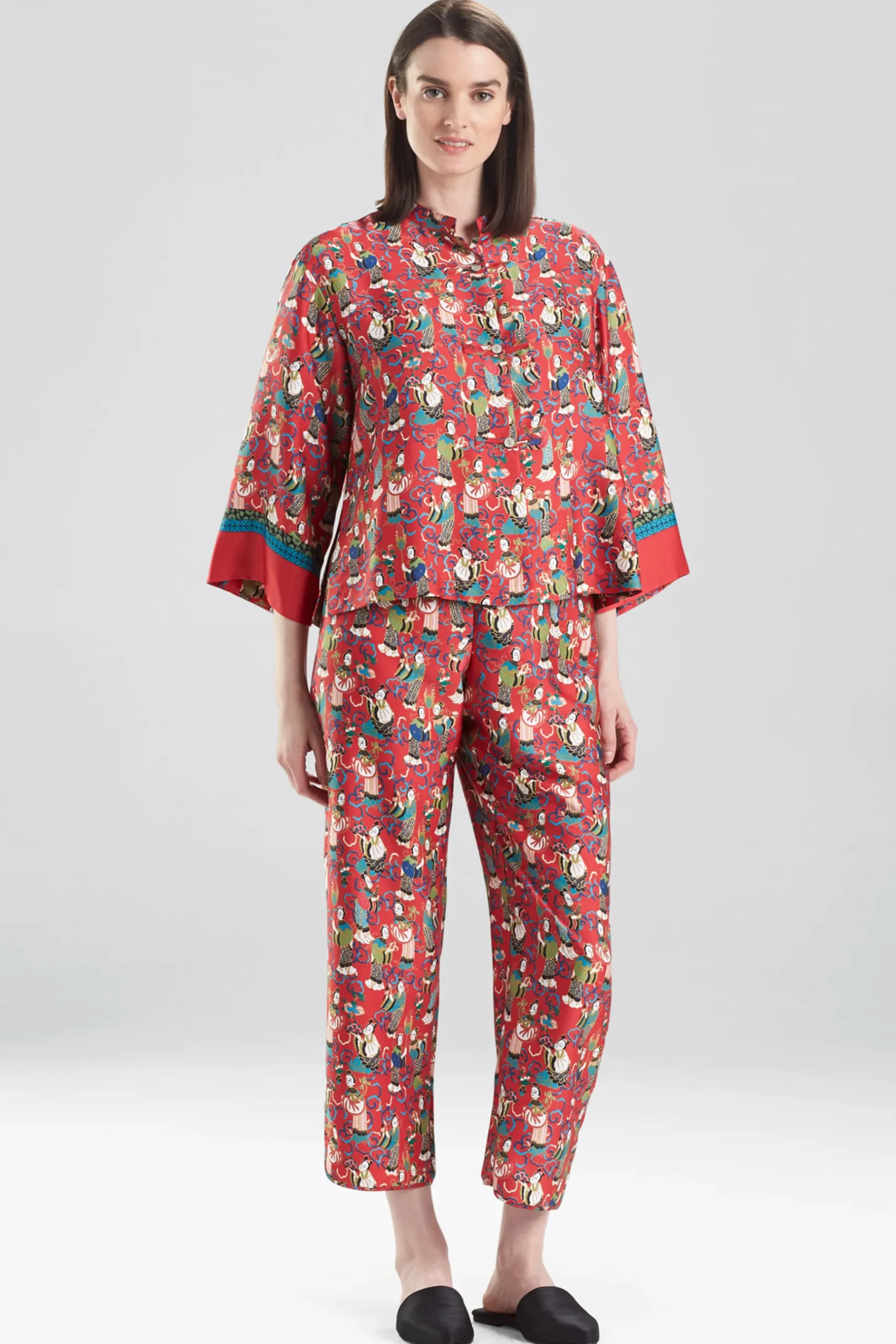 Natori Pajama Sets-Tea Garden PJ