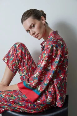 Natori Pajama Sets-Tea Garden PJ