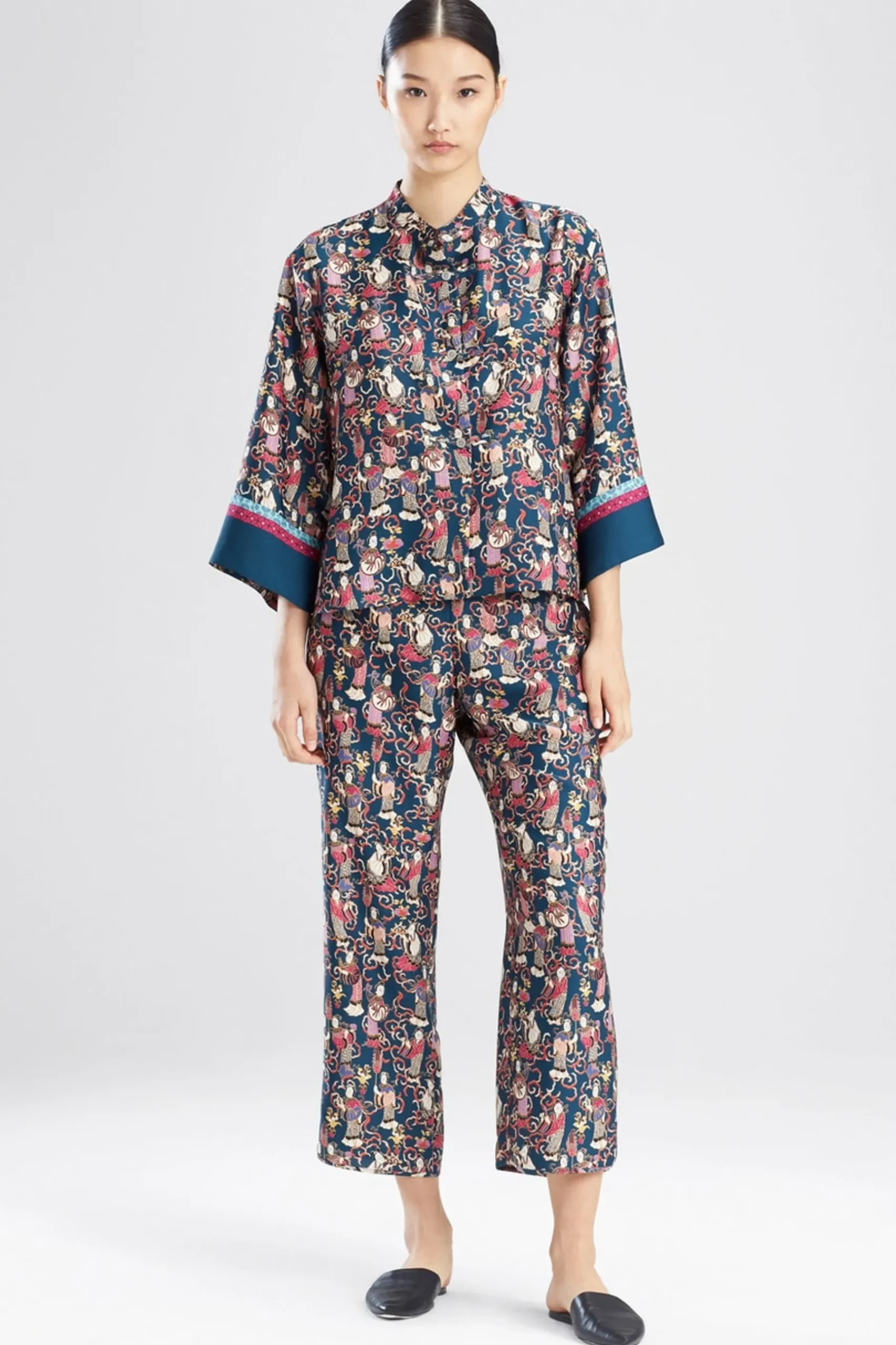 Natori Pajama Sets-Tea Garden PJ