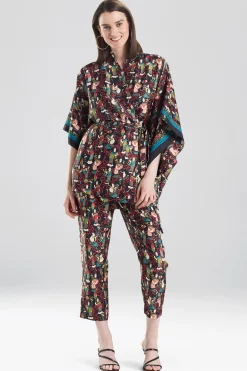 Natori Robes & Kimonos-Tea Garden Robe